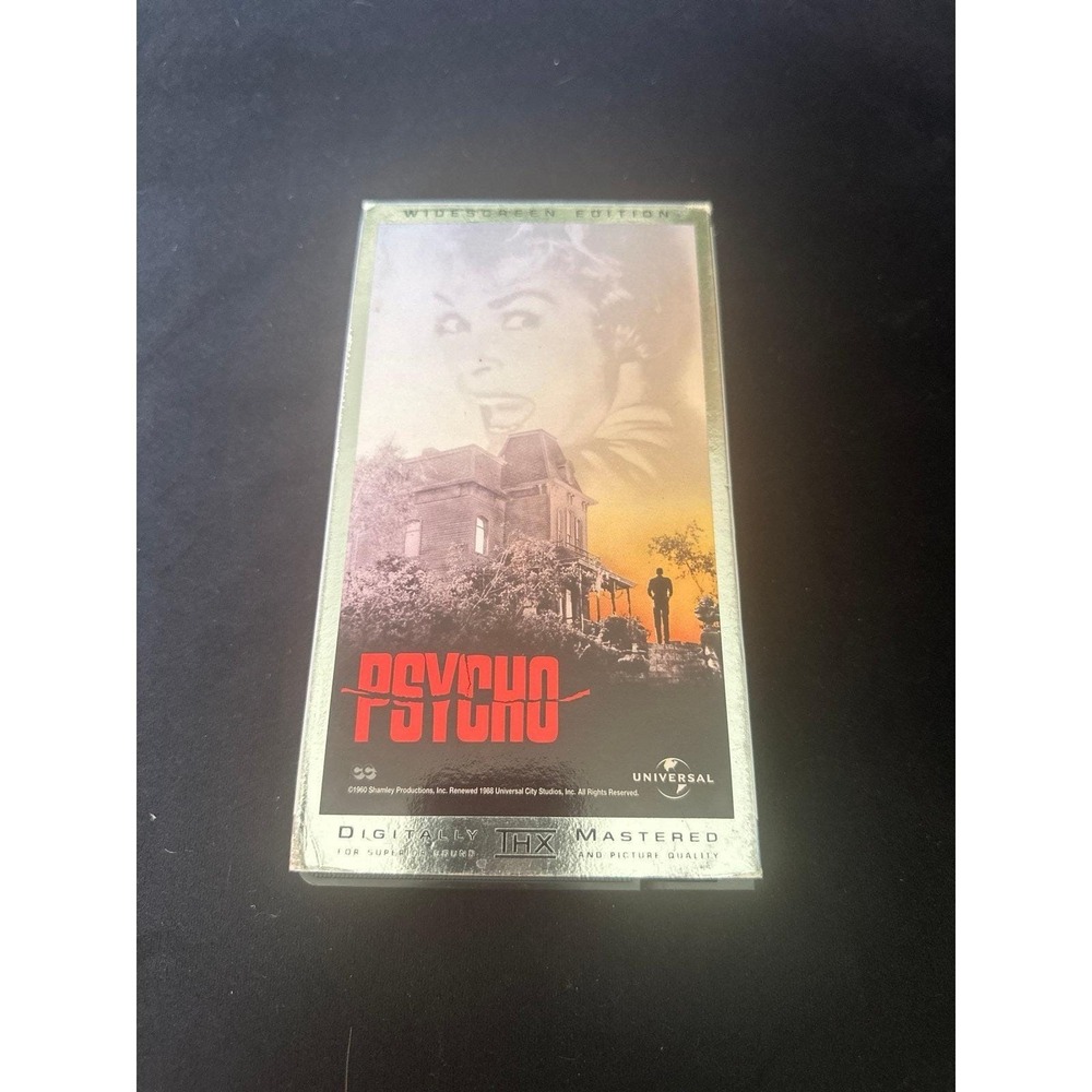 PSYCHO VHS Alfred Hitchcock Horror Cult Classic
